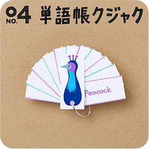 04 単語帳クジャク